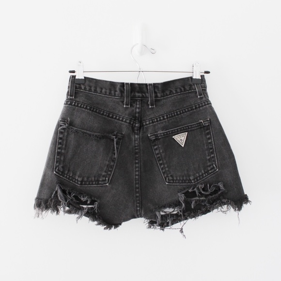 Guess Pants - Guess Jeans Vintage Cutoff Denim Shorts